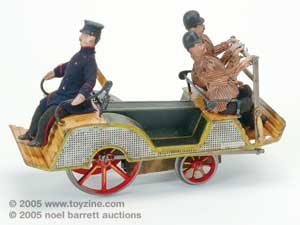 scarce pieces by the illustrious German firm Marklin will be offered, highlighted by this clockwork track-inspection car