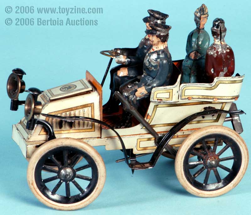 vintage tin toy car