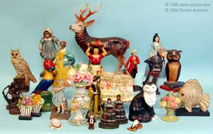 cast iron figures and toys