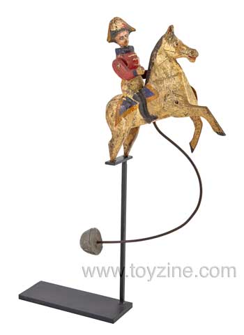 Gendarme on Horse Balance Toy