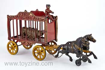 Two Horse Royal Circus Wagon