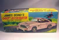 jamess bond tin toy car