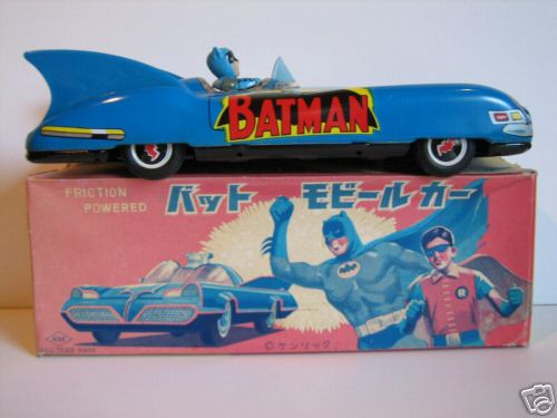 VERY RARE BATMAN CAR IN ORIGINAL BOX TAKE A LOOK IN MY SHOP AND AUCTIONS 