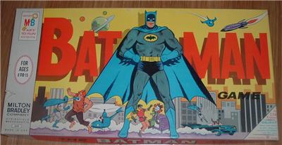Vintage 1966 Milton Bradley Batman Game Complete & Rare