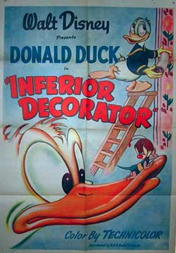 donald duck movie poster