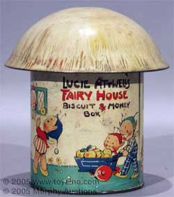 Attwell Fairy House Biscuit Tin