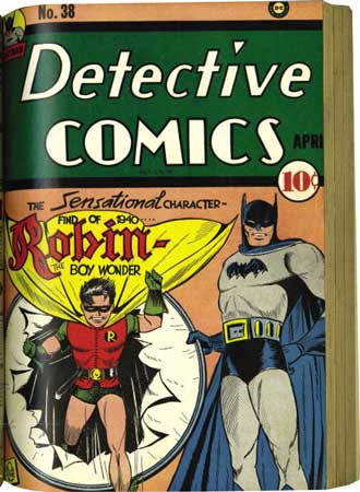 DC Publishing’s Bound Volume for Detective Comics #35 and 37-40 sold for $7,676.50
