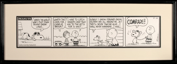 Peanuts Daily Brings $43,618 at R & R Auctions