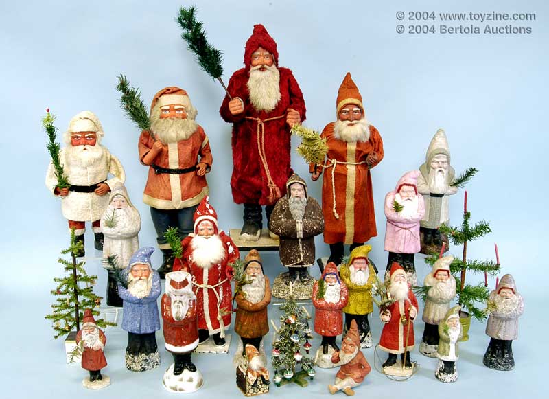 Holiday collectibles, Santa, Christmas, vintage toys and collectibles