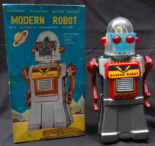 Yonezawa - Modern Robot Japan 1960`s RARE Version