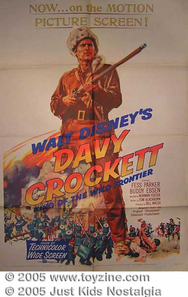 davey crockett movie poster