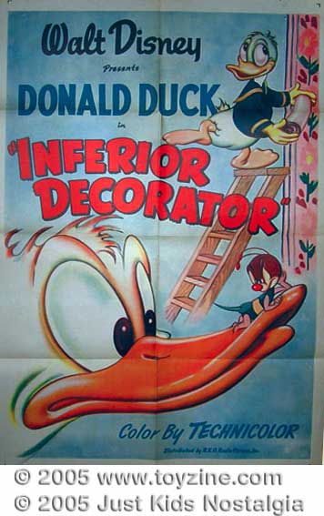donald duck movie poster