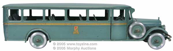 1920s pressed steel Buddy ‘L’ motor coach