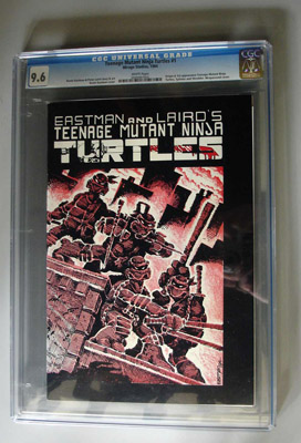Teenage Mutant Ninja Turtles#1CGC-certified 9.6 with white pages sold for $9,667.67