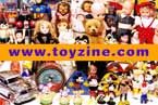 Toyzine, Collectors Edition Toyzine Postcard, toy and collectibles