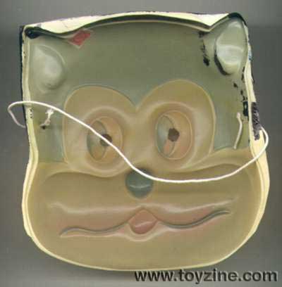 BETTY BOOP's BIMBO - CELLULOID MASK - 1930's JAPAN, wonderful celluloid face mask