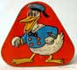 Donald Duck Candy Tin - 1930's Disney registered product marked W.D.Ent.