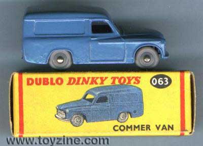 DINKY DUBLO MORRIS PICKUP MIB - ENGLAND - 1950s, model No. 065, pristine mint-boxed