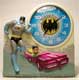 Batman and Robin Talking Alarm Clock, made by Janex Corp in 1974. A very sought after vintage Batman collectible