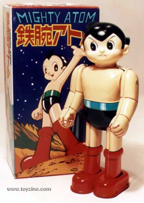 Astro Boy/Mighty Atom/Atom Boy Robot - Japan - 1980's 1st Edition release