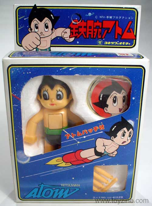 ASTRO BOY - TETSUWAN ATOM - JAPAN - 1980s, this diecast and plastic Astro Boy