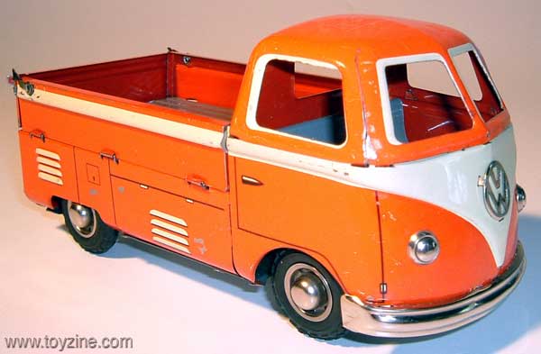 VW PICK-UP - TIN - Made in Germany by GOSO 1950s friction